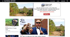 Desktop Screenshot of nationalreview.com